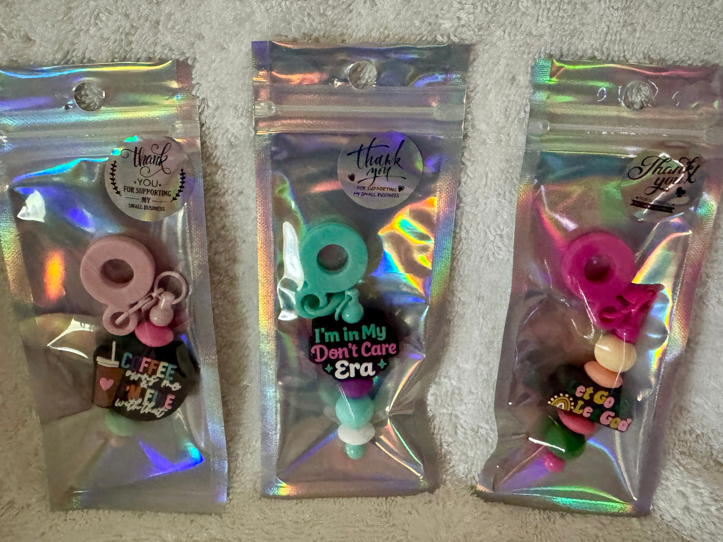 Tumbler Straw Charms