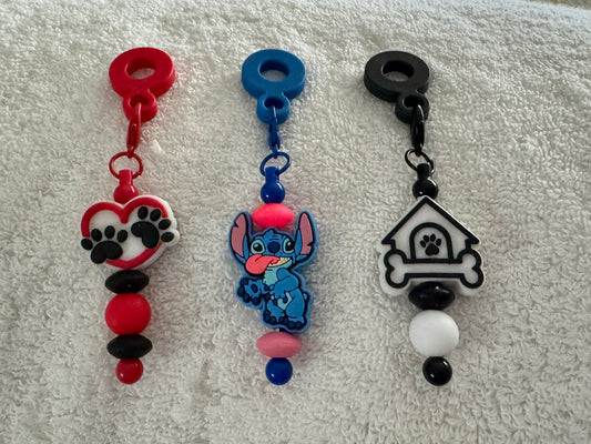 Travel-Tumbler Beverage/Drink-ware Cup/ Glass Straw Charms